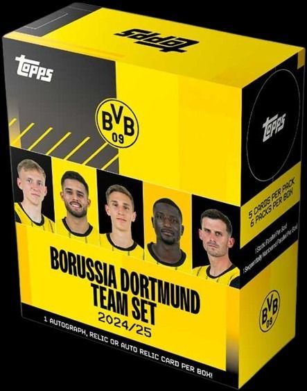 2024 25 Topps Borussia Dortmund Team Set Hobby Box