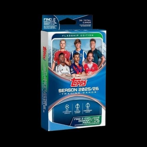 Topps UEFA Club Competitions 25 26 Hanger Box
