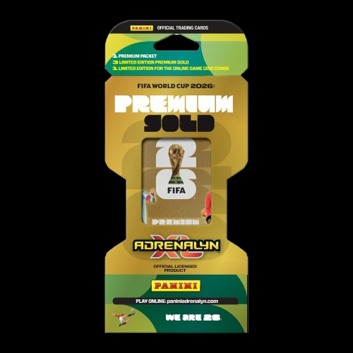 FIFA World Cup Adrenalyn XL 2026-PREMIUM GOLD PACKET