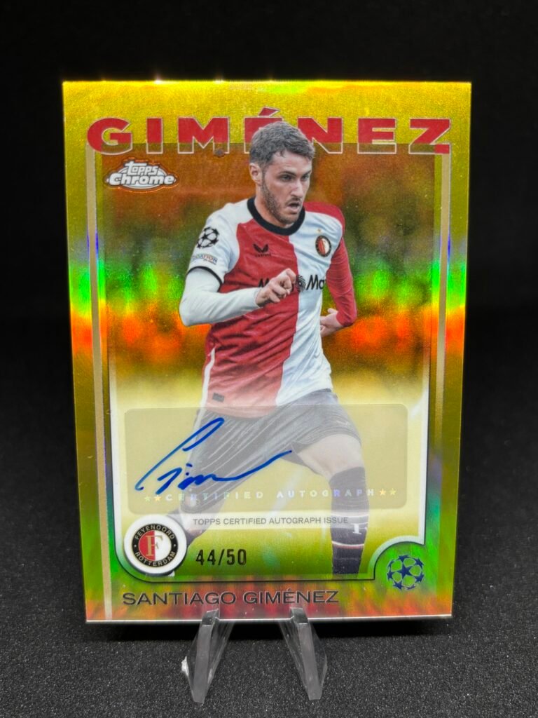 Topps Chrome : Santiago Gimenez Autograph 44/50