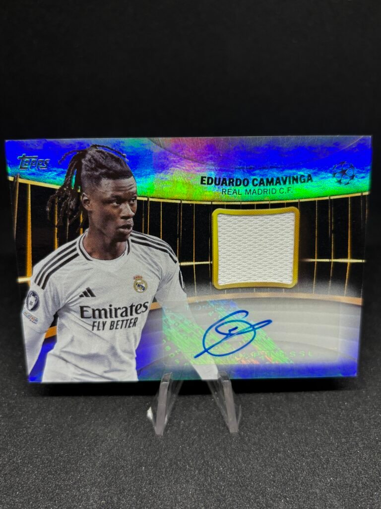 Topps Superstars 2024/25 : Eduardo Camavinga Relic Autograph 73/99