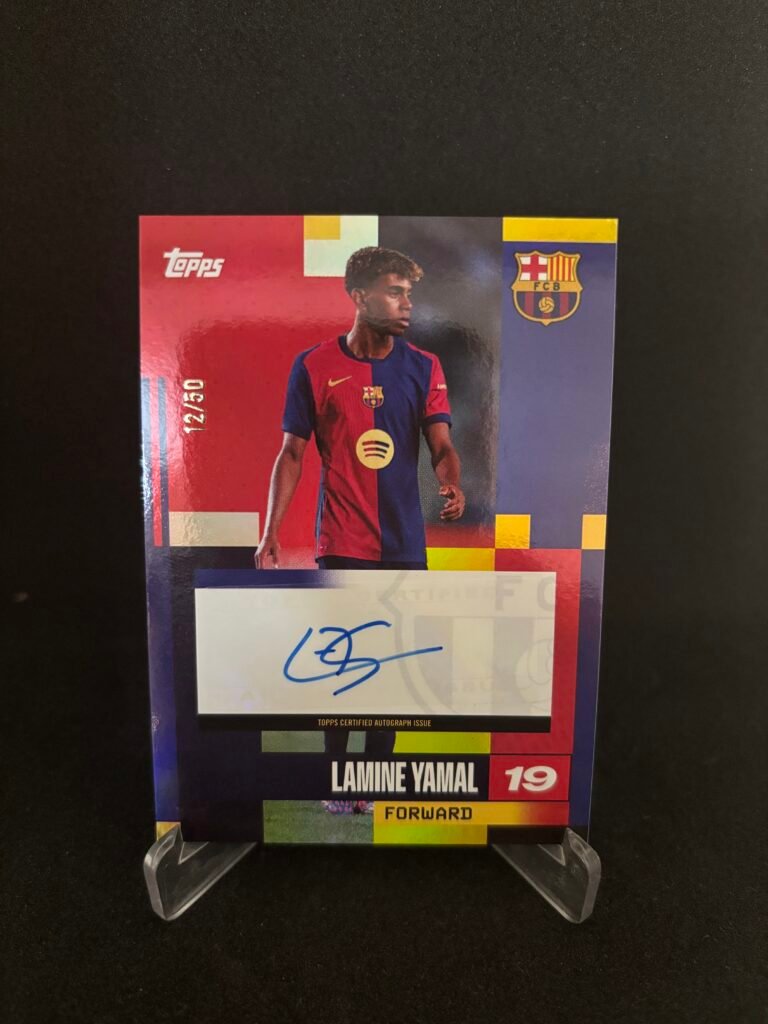 Topps Team Set 24/25 : Lamine Yamal Autograph 12/50