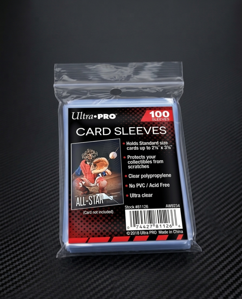 Ultra Pro Clear Soft Card Sleeves 100ct. 2.5″ x 3.5″