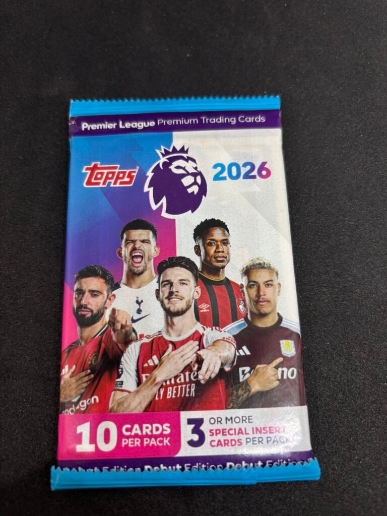 Topps Premier League 2026 Debut Edition Single Packs