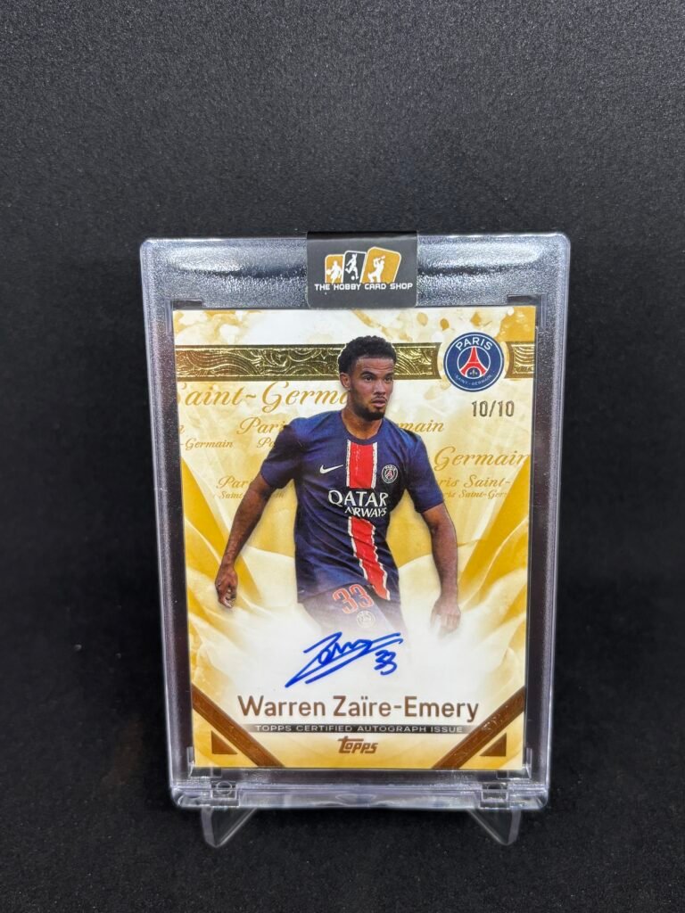 Topps Exhibition PSG 2024/25 Warren Zaire – Emery Autographed 10/10