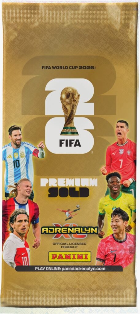 FIFA World Cup Adrenalyn XL 2026-PREMIUM GOLD PACKET