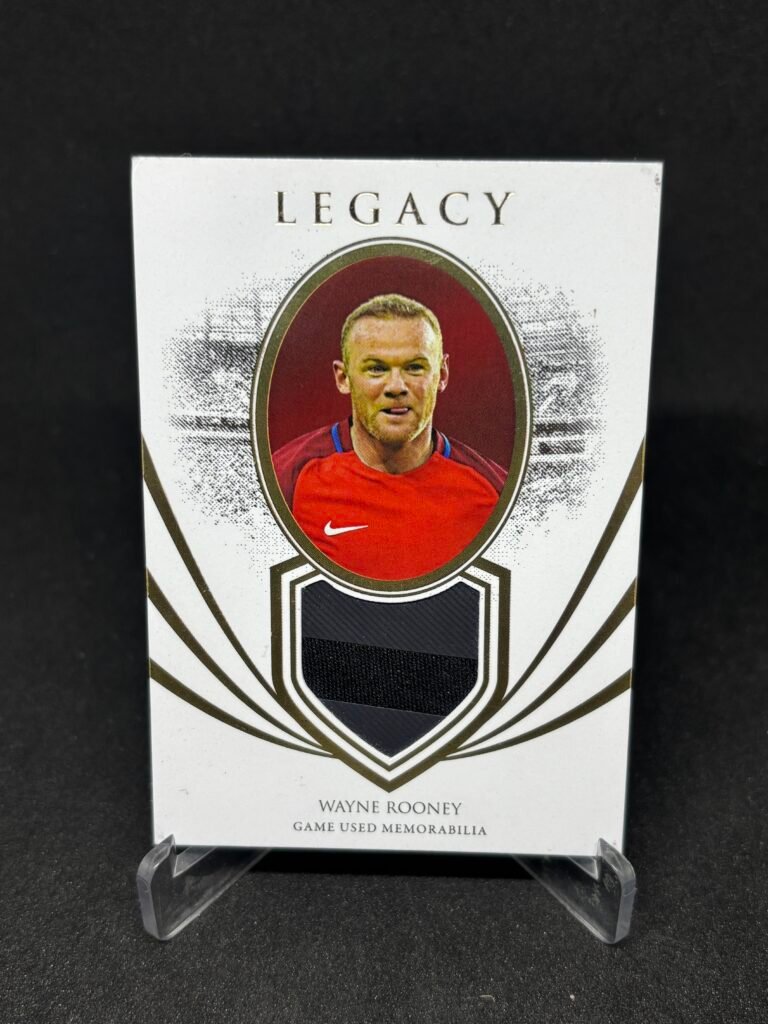 WAYNE ROONEY Gamewon Relic 18/37