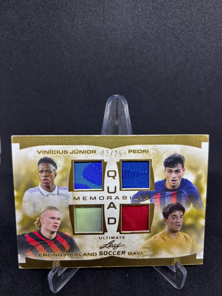 QUAD MATCH WORN RELIC – 03/25- LEAF