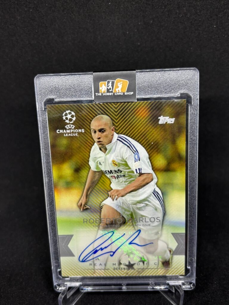ROBERTO CARLOS-13/50- AUTO -TOPPS