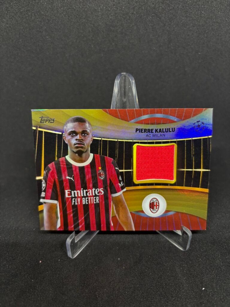 PIERRE KALULU- 16/50- RELIC TOPPS