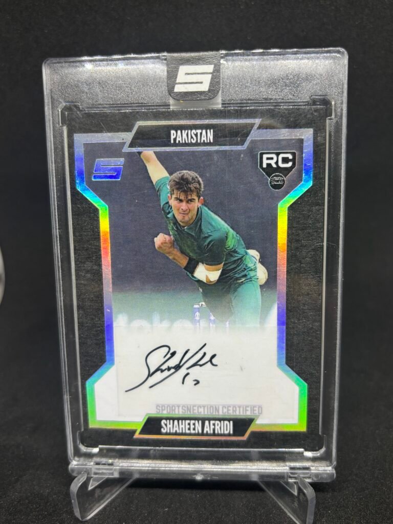SHAHEEN AFRIDI ROOKIE- AUTO-3/3- SPORTSNECTION