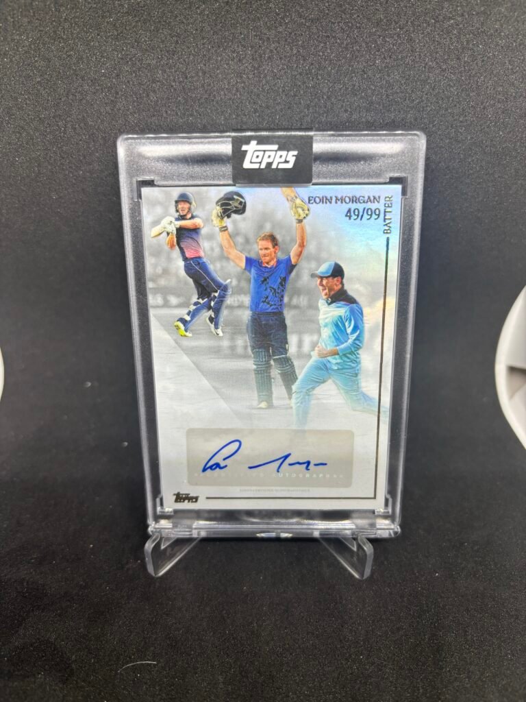 EOIN MORGAN- AUTO- 49/99- TOPPS