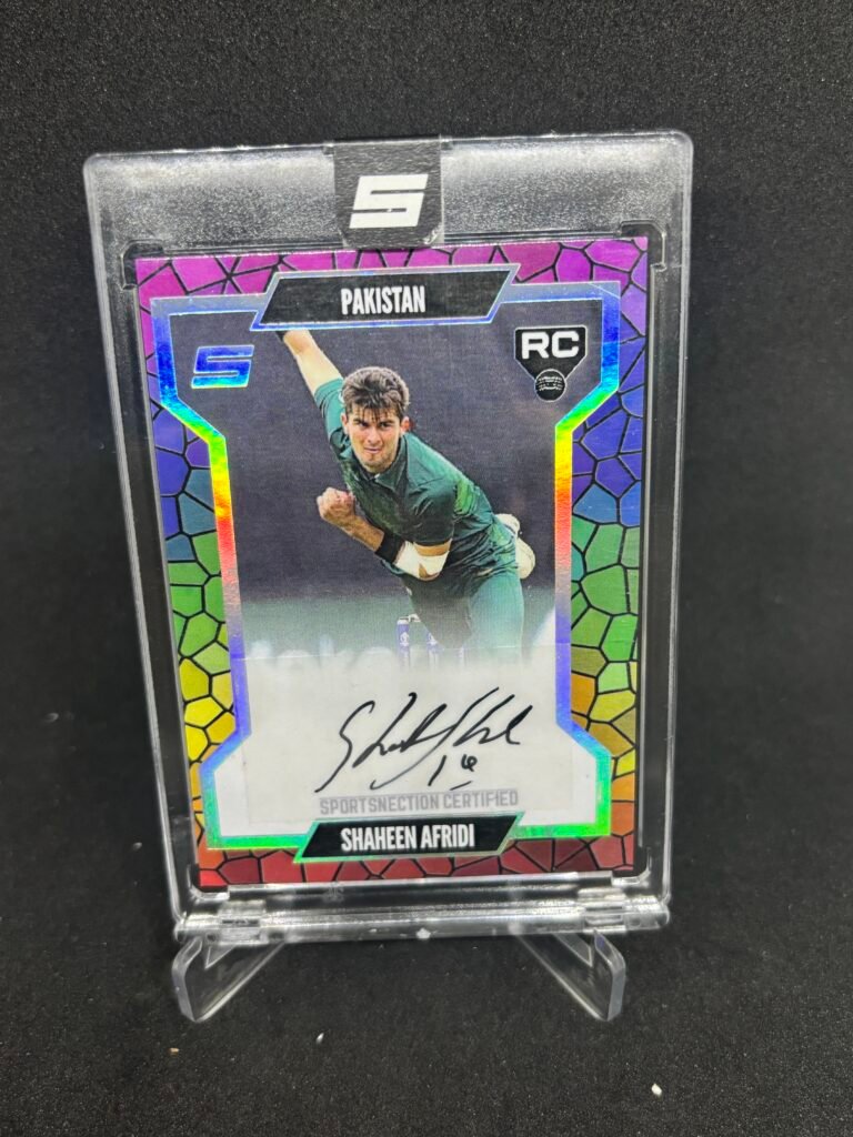 SHAHEEN AFRIDI ROOKIE- 1/5 – AUTO – SPORTSNECTION