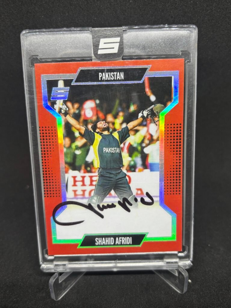 SHAHID AFRIDI – 2/18 – AUTO – SPORTSNECTION