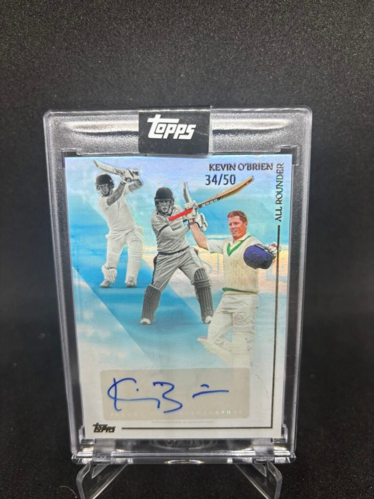 KEVIN O’BRIEN – 34/50 – AUTO – TOPPS