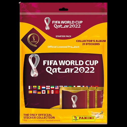 Panini FIFA World Cup Qatar 2022 Official Stickers Series (1*Soft Album + 21 Stickers)