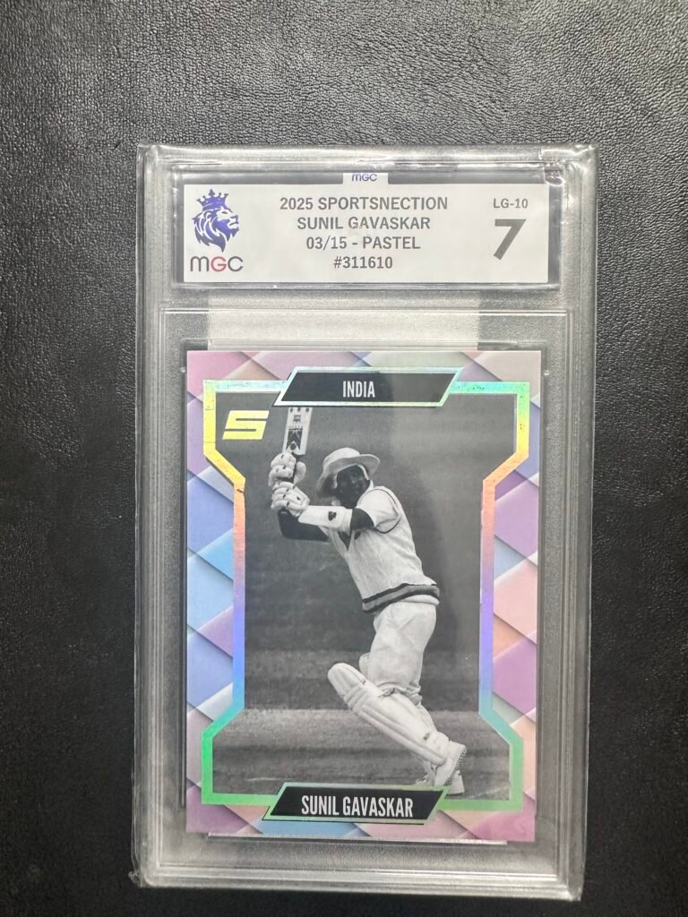Sunil Gavaskar MGC Slab -7 Numbered 3/15