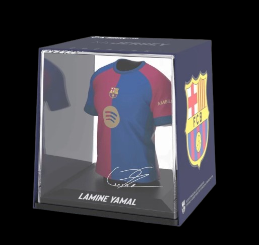 FANCOLLEX – Lamine Yamal (Barcelona Home Jersey)