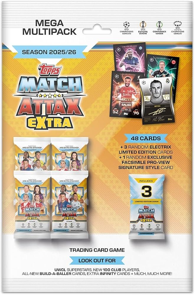 Topps UCC Match Attax Extra 2026 – Mega Multipack