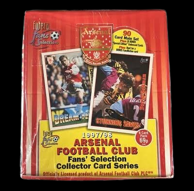 Futera Arsenal FC 1997/98 BOX